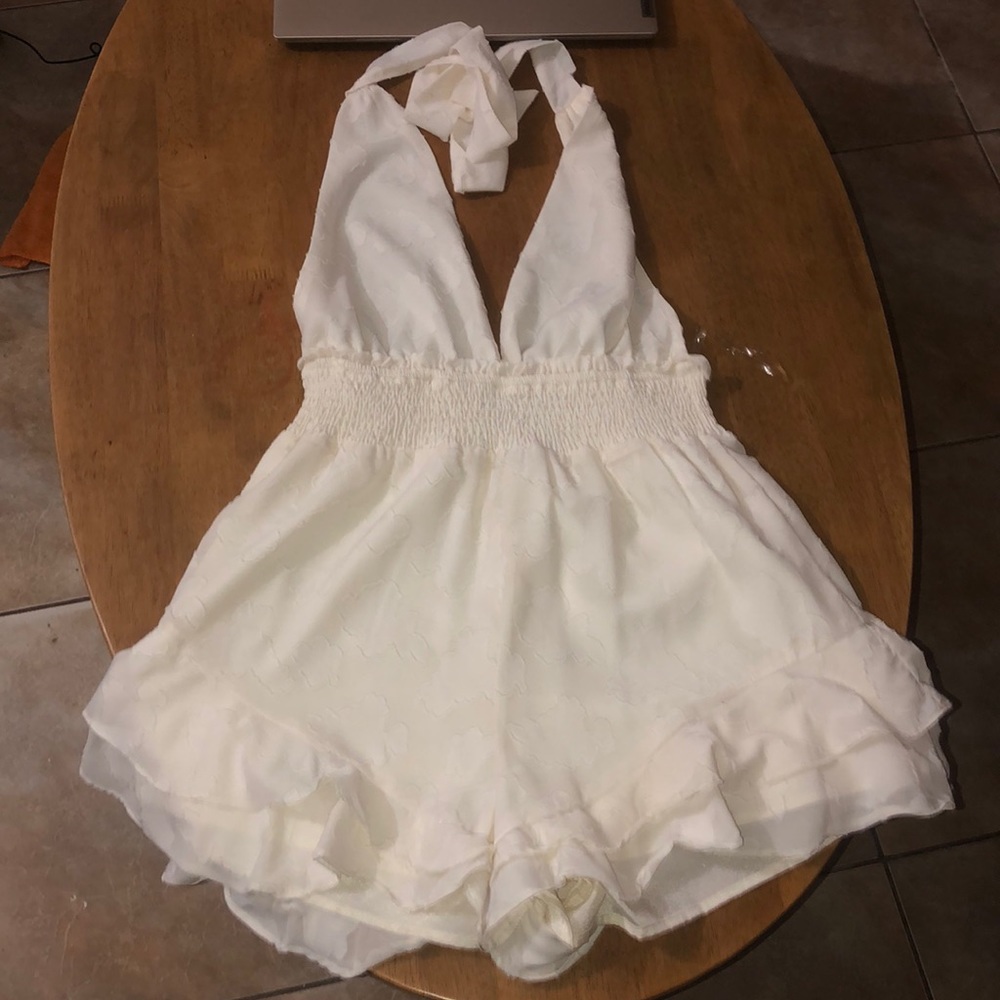 White Jumper/Romper